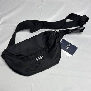 The Foldie Black Crossbody Bag brand new